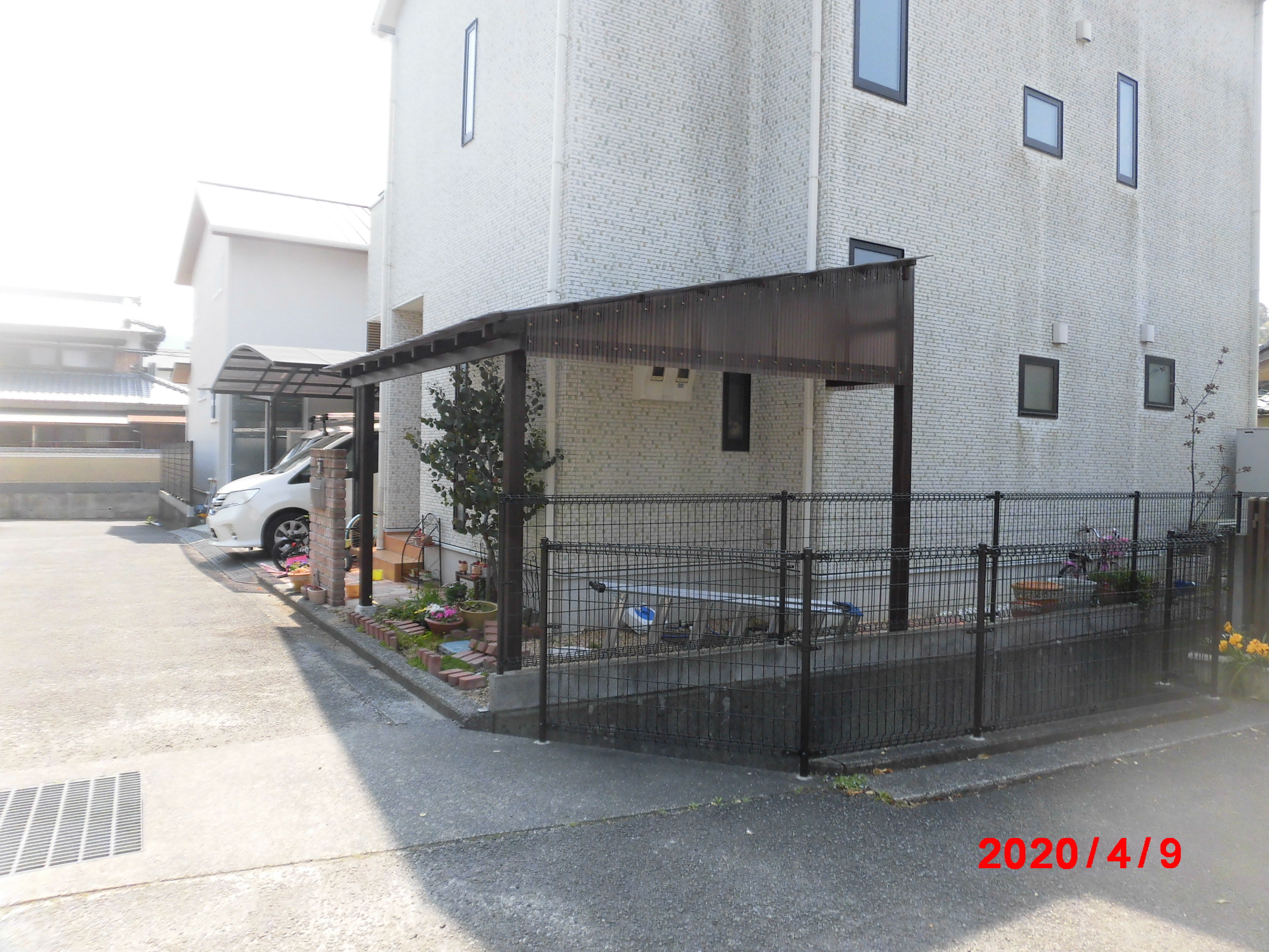 テラス新設工事