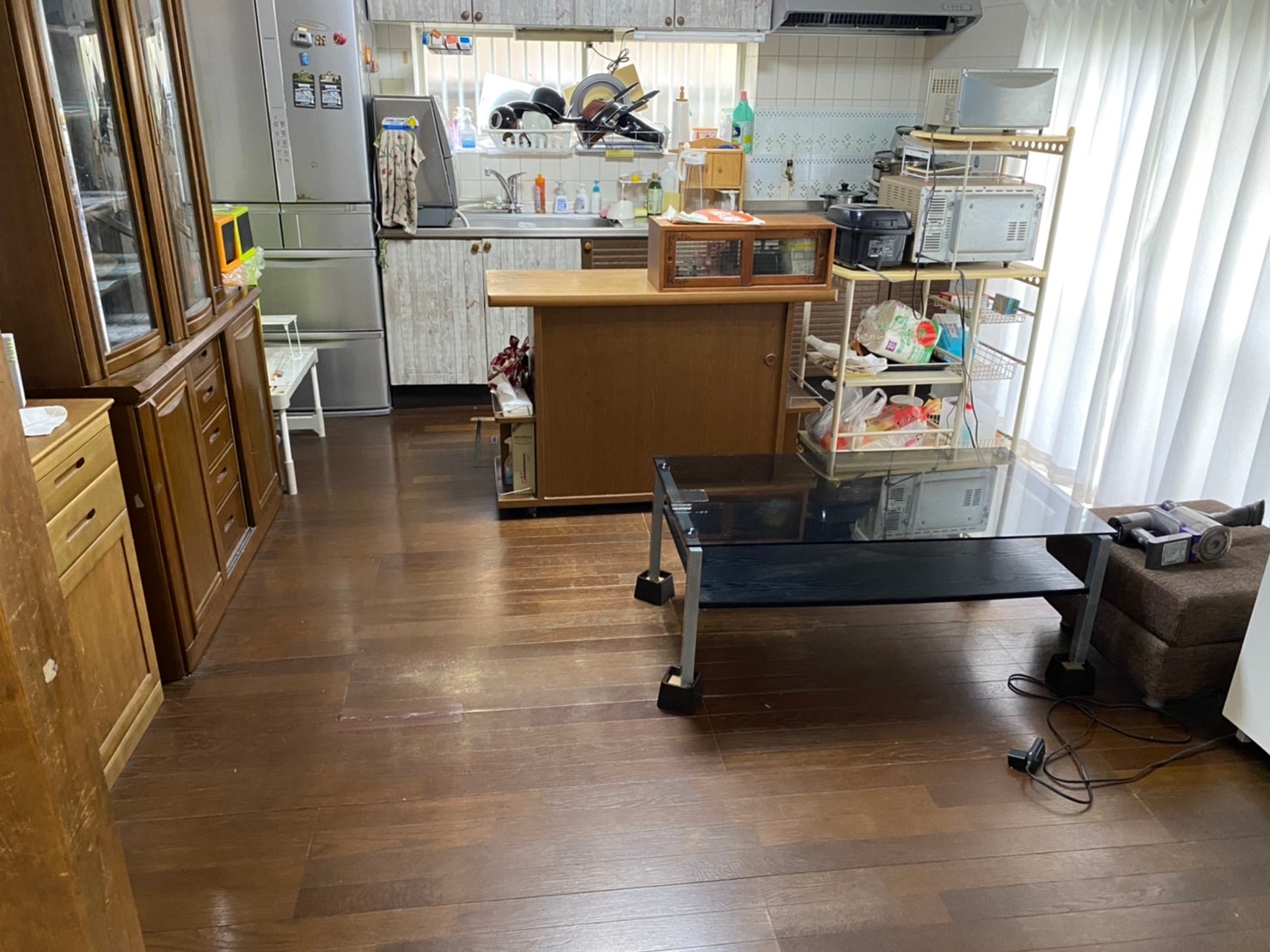 宇治市　フローリング工事
