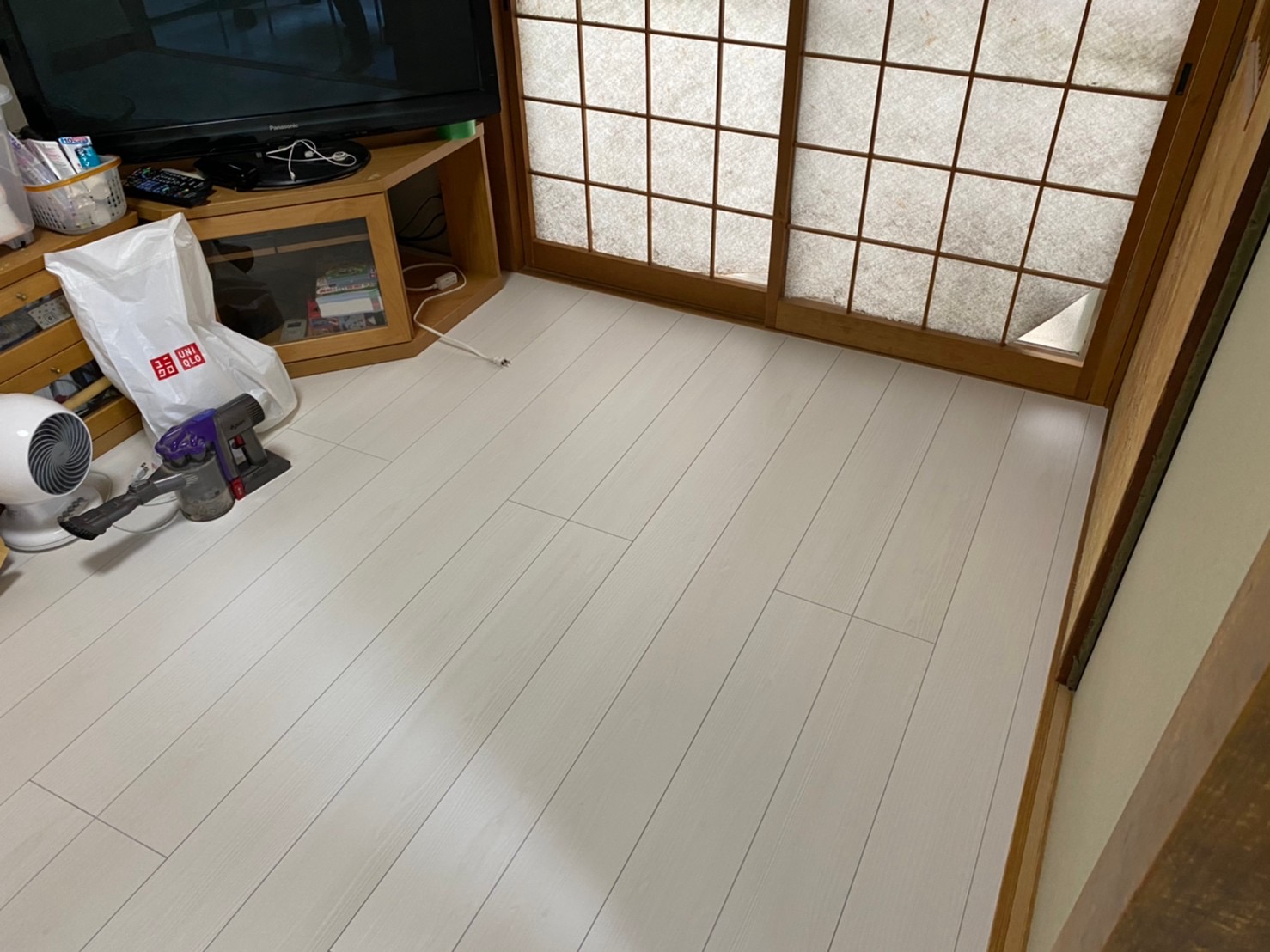 宇治市　フローリング工事