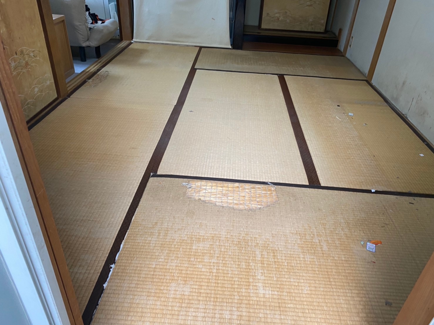 宇治市　フローリング工事