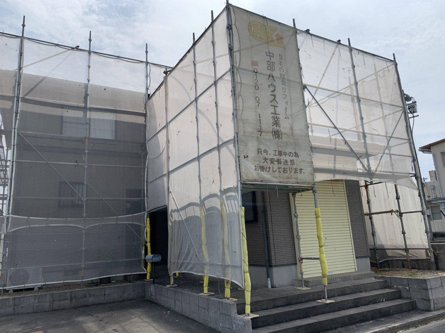 屋根､ガルテクトフッ素工事♪