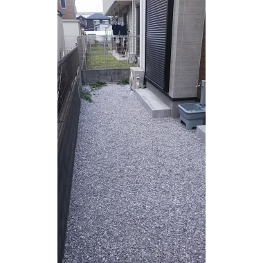 メンテナンス楽々！外構まわり