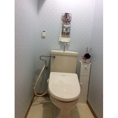 キャビネット付きトイレでリフォーム