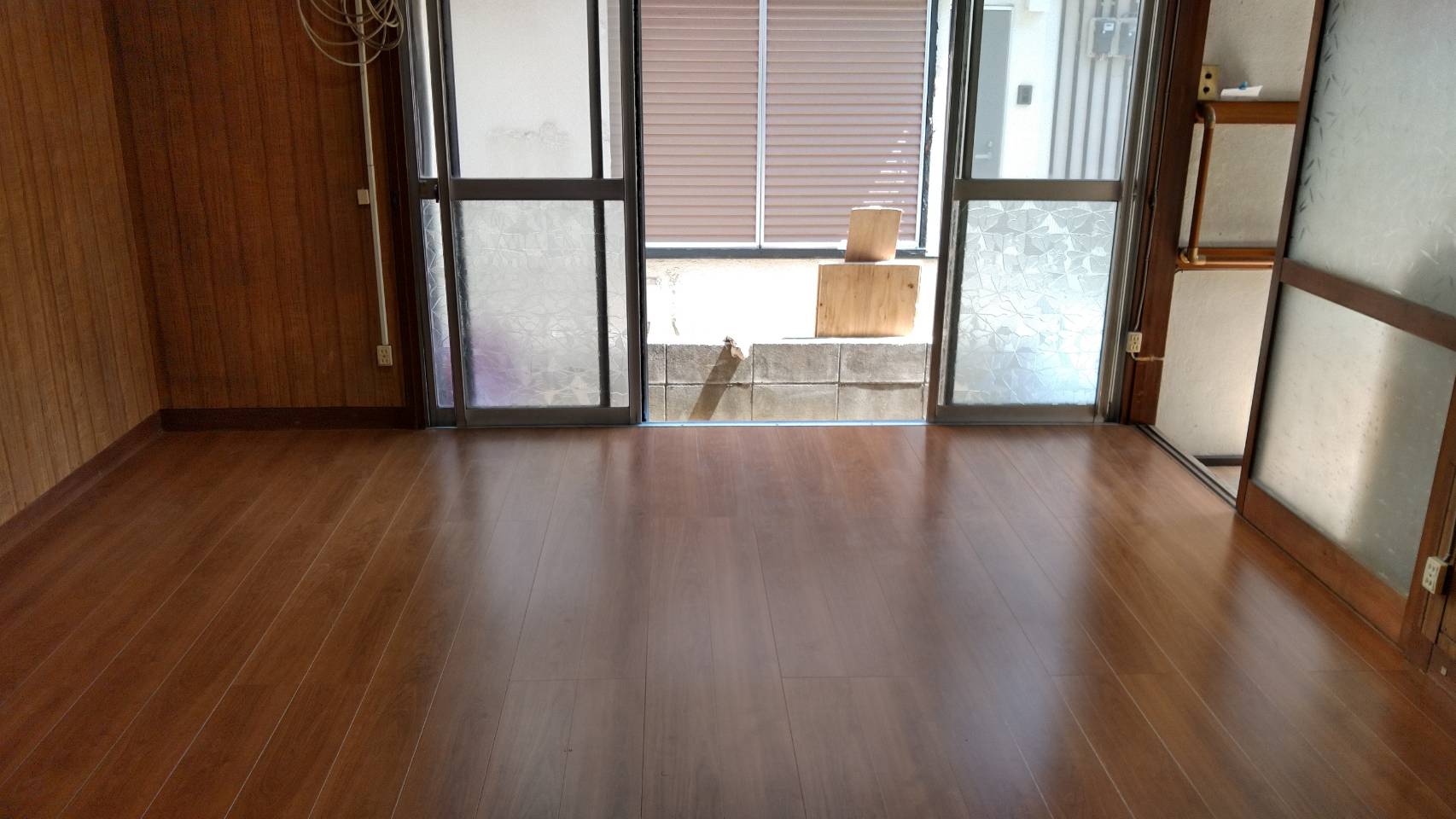 歪んだ床の修繕