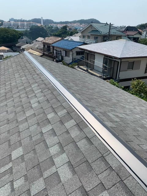 屋根葺き替え工事（リッジウェイ）