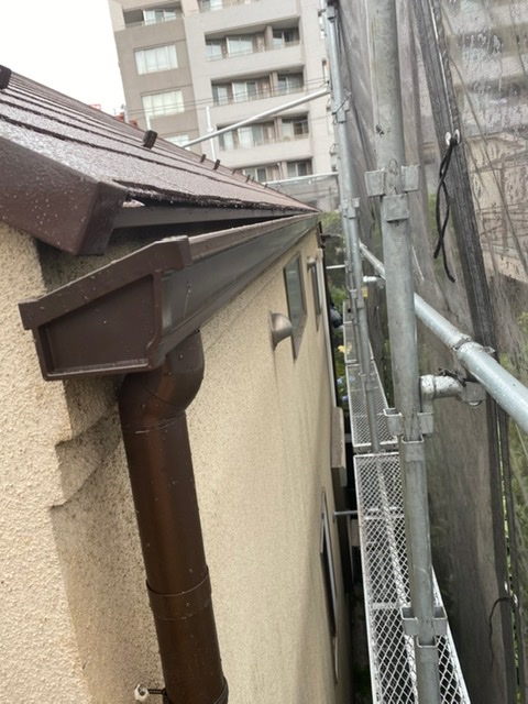 雨樋交換工事 (パナソニック/PC50)