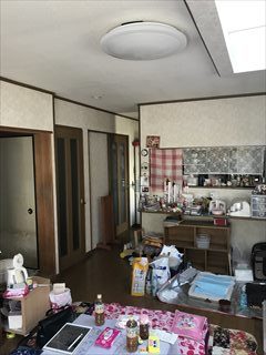 北欧テイストのリフォームで、家族で寛げる暖かい雰囲気に
