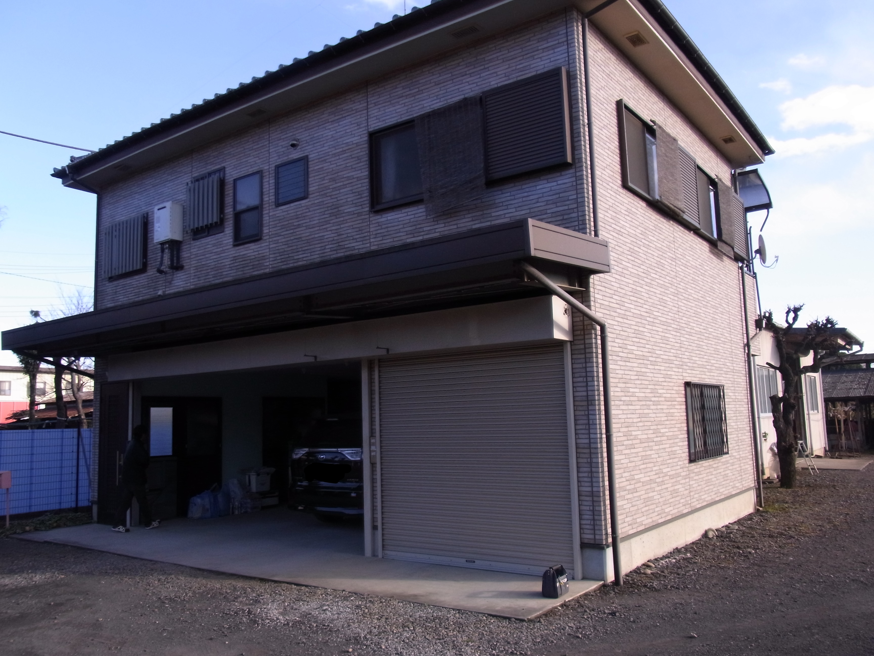 ガレージを居住空間にリノベーション