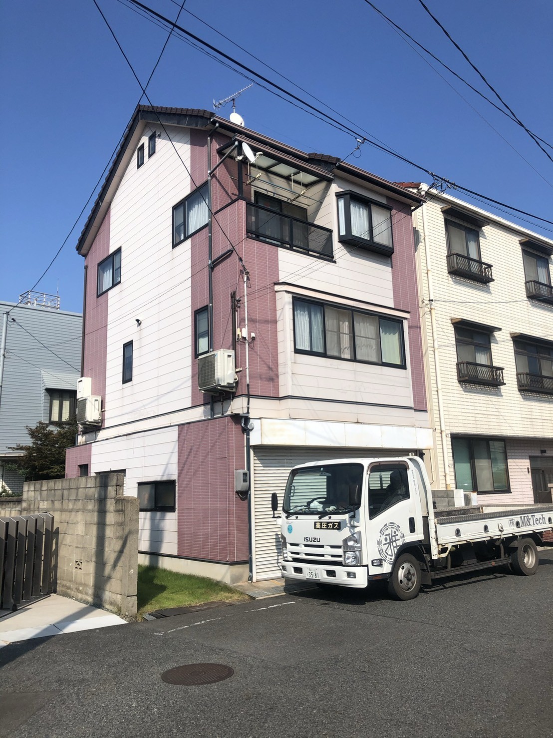 多彩色外壁塗装
