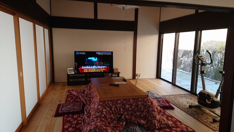 趣のある日本家屋　無垢材のリフォーム