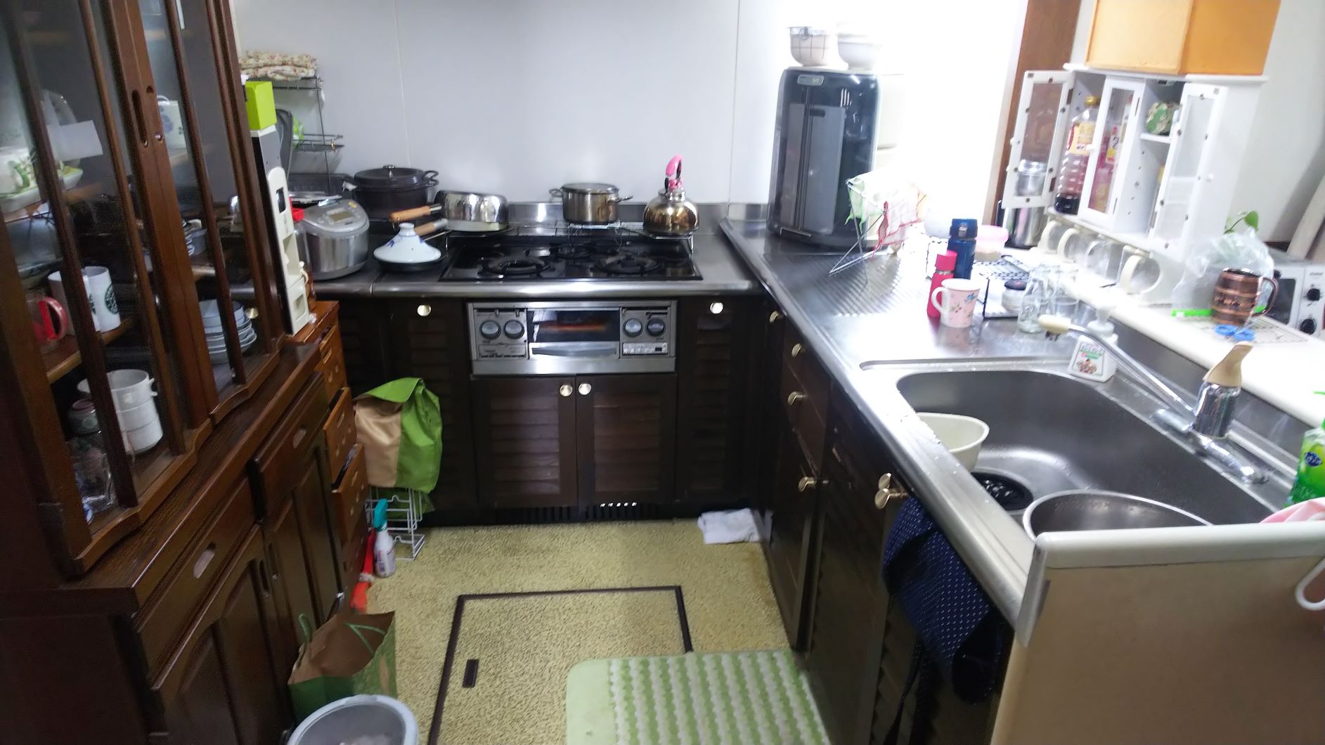 会話がたのしいキッチンリフォーム