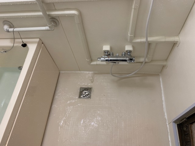 タイル浴室を低予算でユニットバスの様に・・。