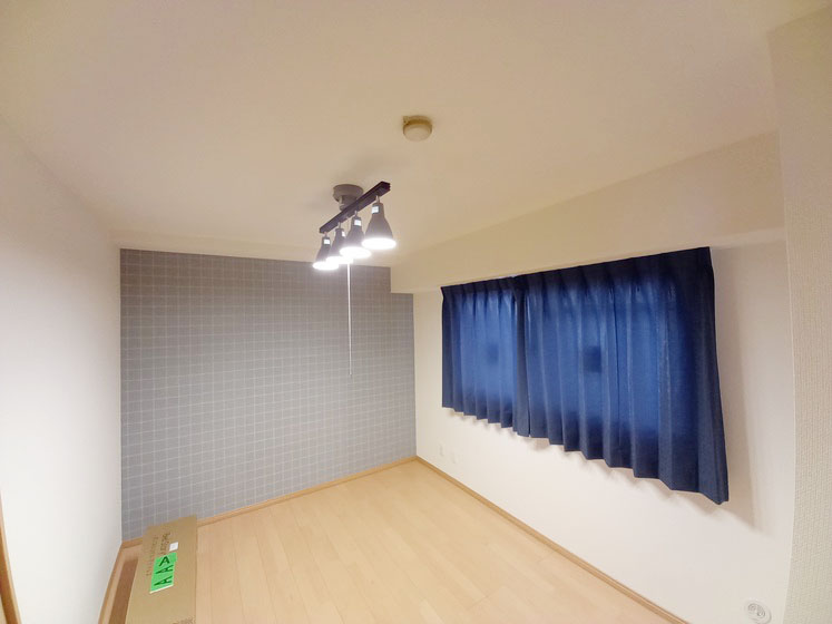 青を基調とした、スタイリッシュなお部屋へリフォーム。