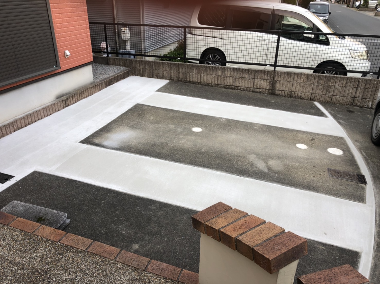 駐車スペース工事