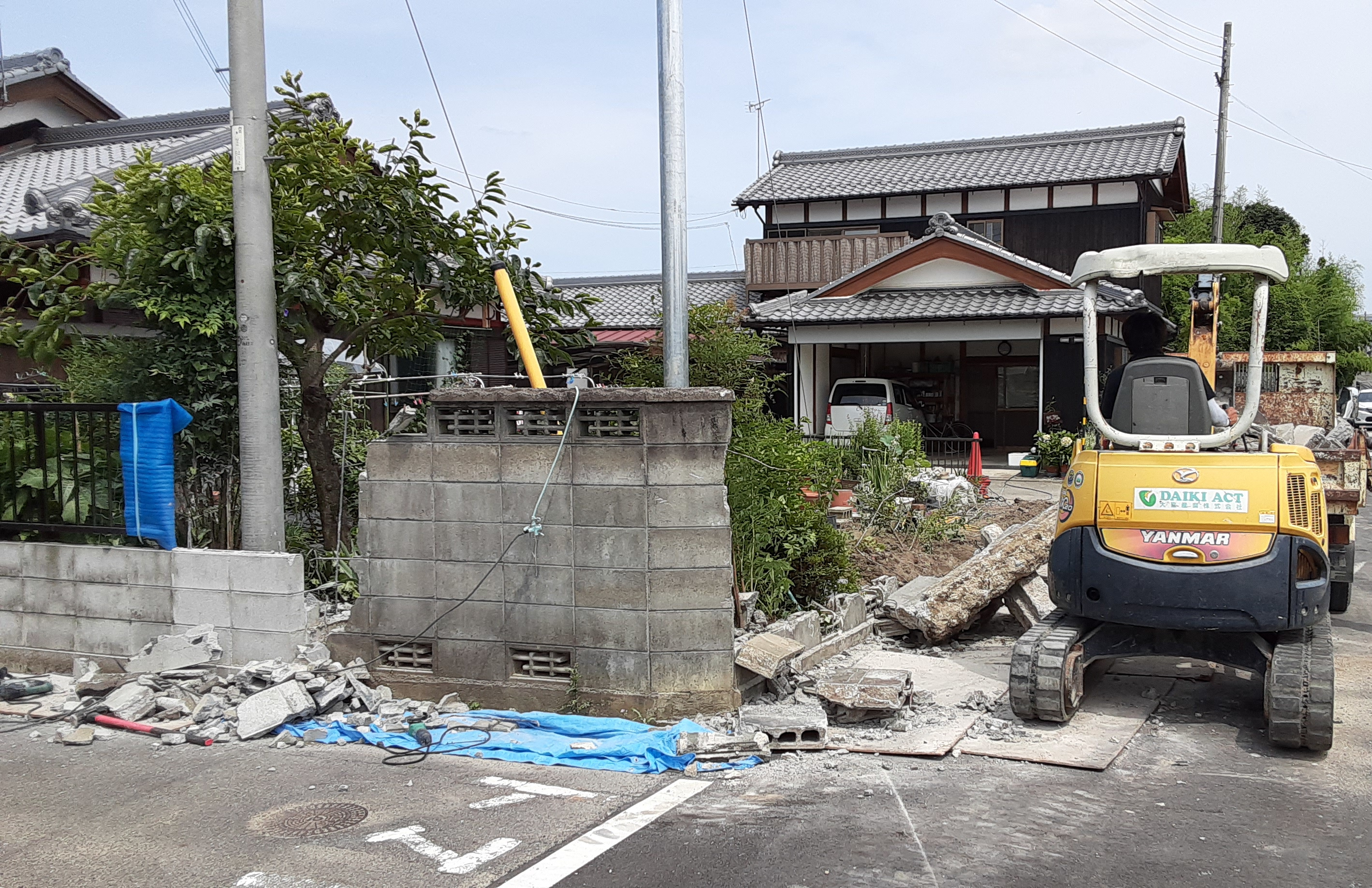 外構フェンス工事　
