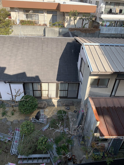 古い戸建の屋根と外壁補修