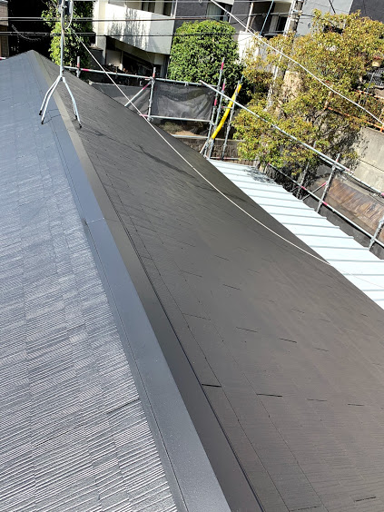 古い戸建の屋根と外壁補修