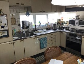タカラ　システムキッチン工事