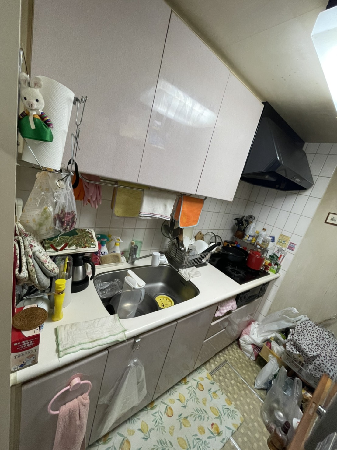 収納力豊富な洗練されたキッチン