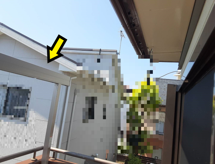 こんなに便利♪テラスに屋根を設置！