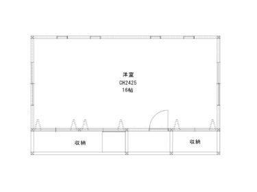 施工前の間取りです。