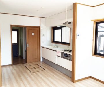 和室は洋室へ・水回りは最新の設備を導入