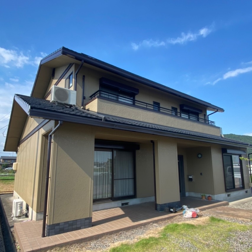 ☆外壁塗装工事でリフレッシュ☆