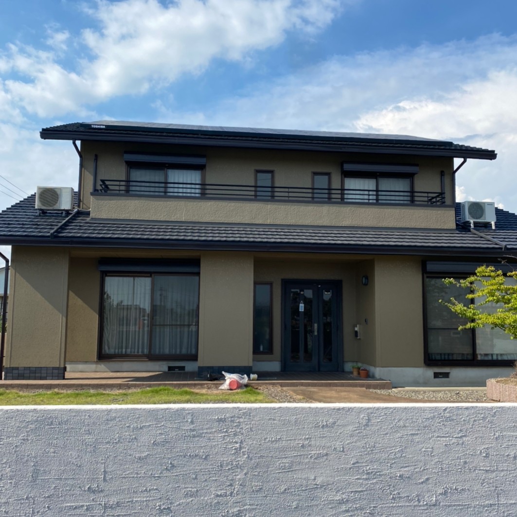 ☆外壁塗装工事でリフレッシュ☆