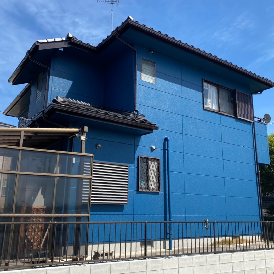 ☆愛知県知多市☆外壁塗装工事でリフレッシュ!!