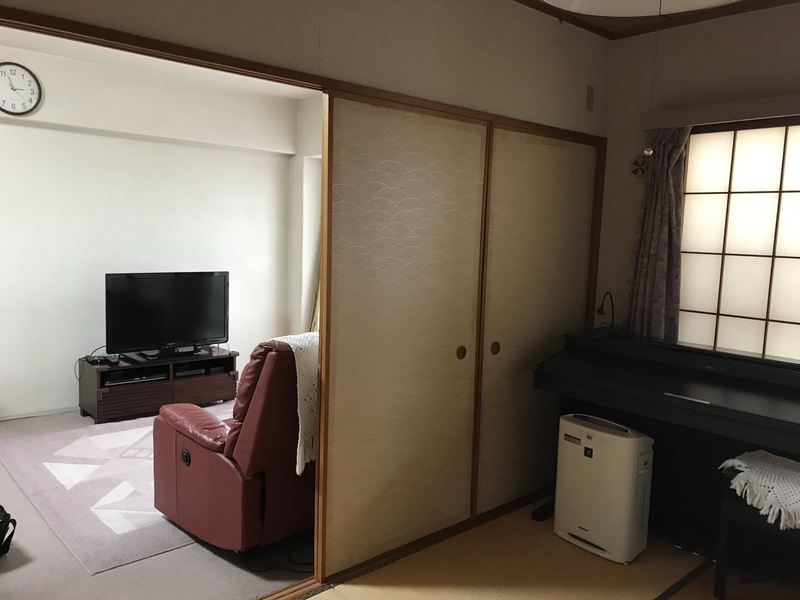 【Before】活用できていない、リビングの隣の和室