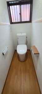 バリアフリーに配慮したトイレにリフォーム