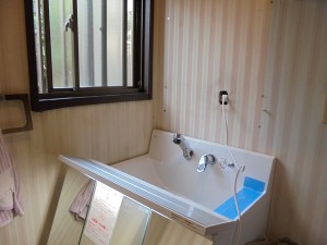 間口が広くて使いやすい750の洗面化粧台