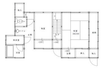 リフォーム前間取り