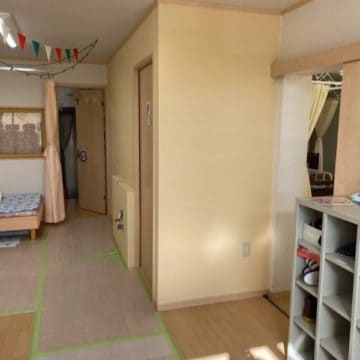 車いす利用者でも使いやすい手洗い器に改装