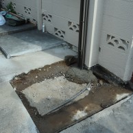 サビにくい伸縮門扉に交換