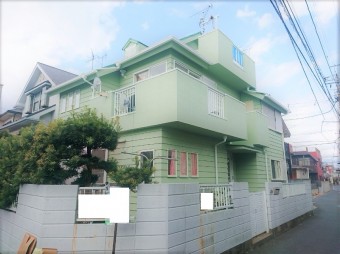 イメージを一新する外壁塗装・内装も全体的に工事