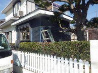 増築に伴いベランダを解体・屋根葺き及び外壁施工