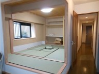 和室から茶室・畳は国産のイグサを使用
