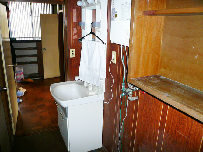 オール電化を実現・水回り設備はINAX製品を設置
