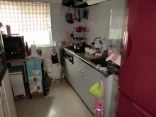 限られたキッチンにカウンター造作で収納力アップ