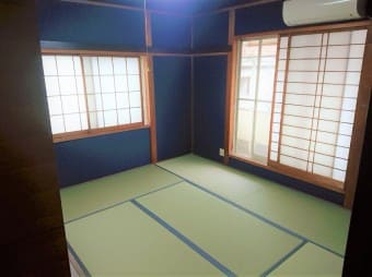 洋室・和室の劣化が目立つクロスを張り替え