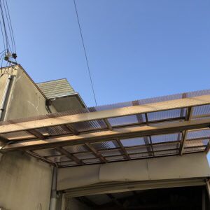 波板貼替・躯体補強