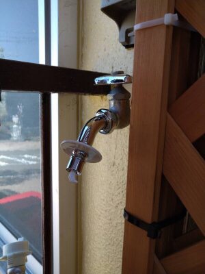 水栓蛇口の交換