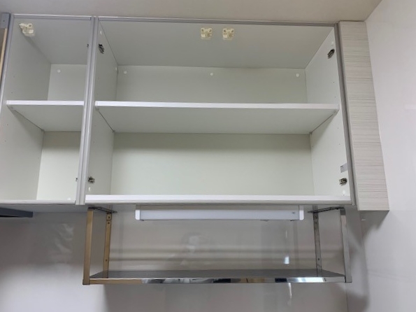白い素敵なキッチンルームに変身