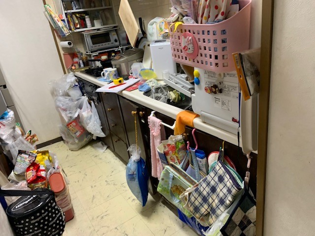 ガラッとキッチン工事