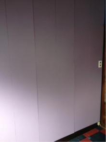 お部屋の仕切り金を一部撤去して有効的に活用