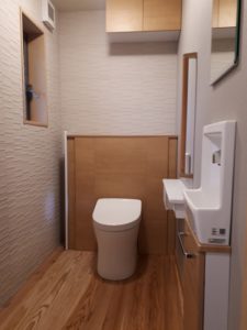 利便性のいい場所にトイレを新設