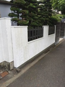 塗装の剥離を解消する施工