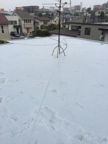 塗装の剥離を解消する施工