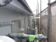 落ち着いた色合いの外壁・シリコン塗料で耐久力アップ